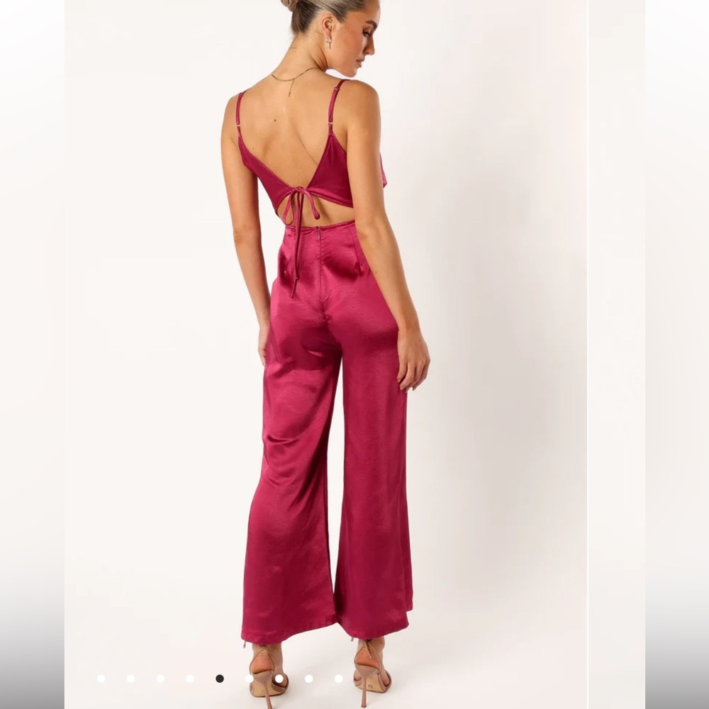 Petal & Pup LILIAN JUMPSUIT - BERRY M - Picture 3 of 8